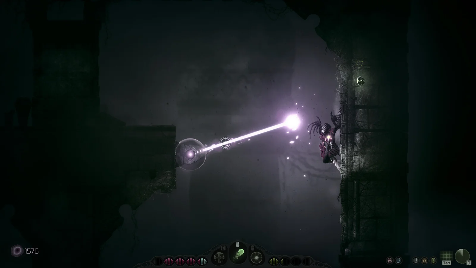 Official Moadra gameplay image — promotional material by Gloomsoft